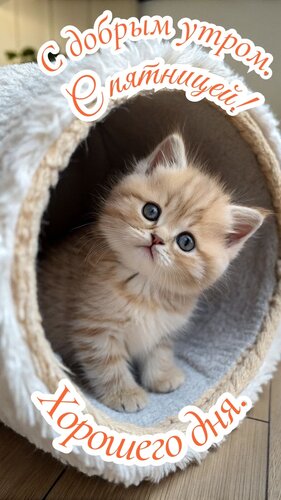 Открытка С добрым утром