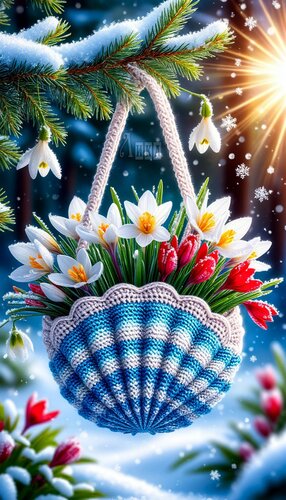 Открытка Цветы