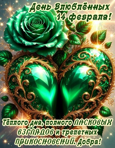 Открытка День влюбленных