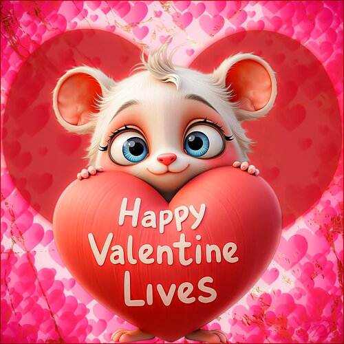 Открытка С днем влюбленных!