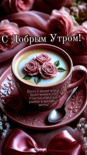 Открытка Доброе утро