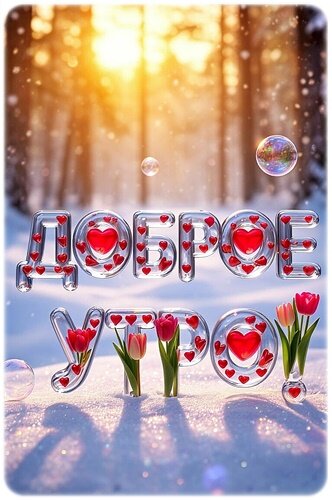 Открытка ДОБРОЕ УТРО!