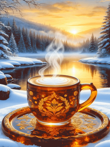 Анимированная открытка Доброе утро!