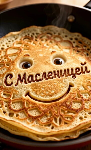 Открытка МАСЛЕНИЦА