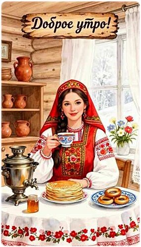 Открытка МАСЛЕНИЦА