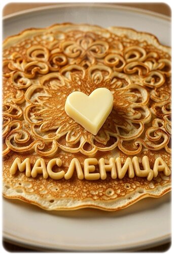 Открытка МАСЛЕНИЦА