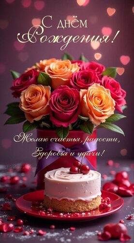 Открытка С днем рождения