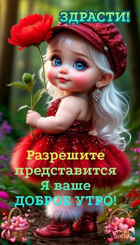 Открытка Здрасти