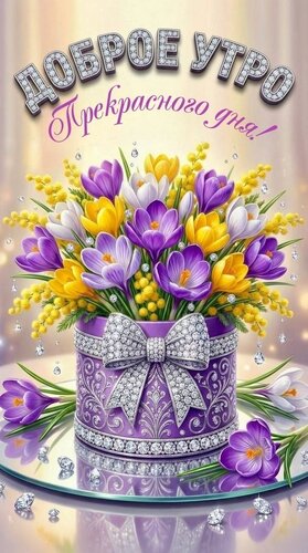 Открытка Доброе утро