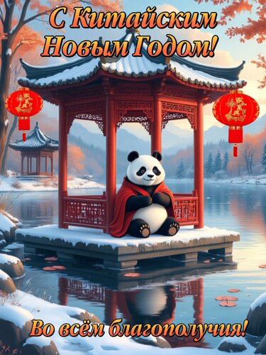 Открытка С Китайсктм Новым Годом!