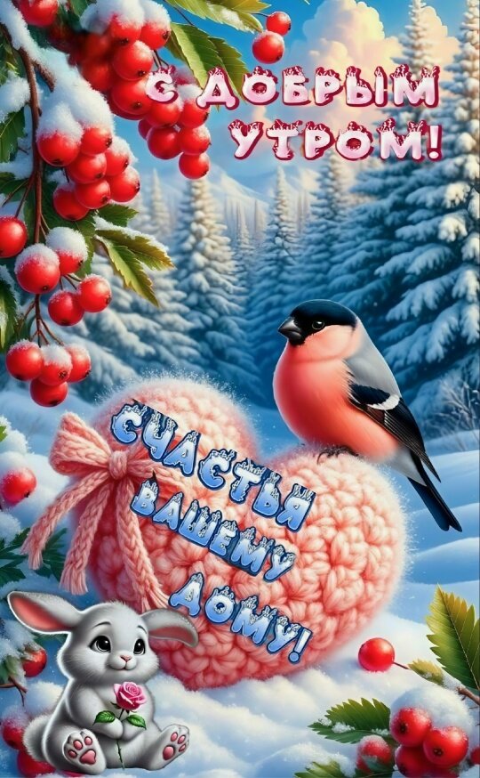 Открытка С добрым утром