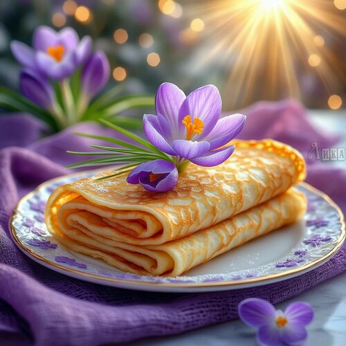 Открытка Масленица продолжается