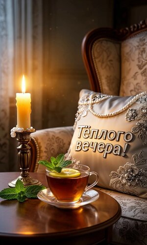 Открытка Теплого вечера