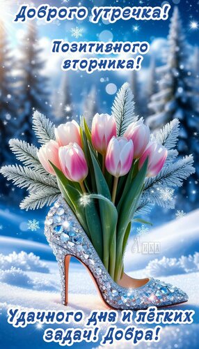 Открытка Вторник