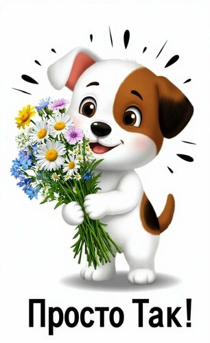 Открытка Просто так