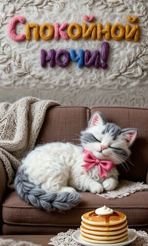Открытка Спокойной ночи