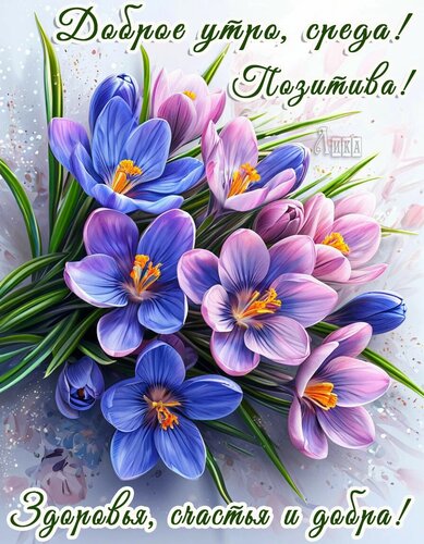 Открытка Среда