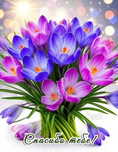 Открытка Спасибо