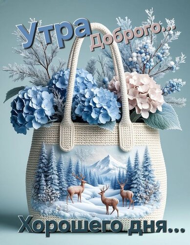 Открытка Утра доброго, хорошего дня