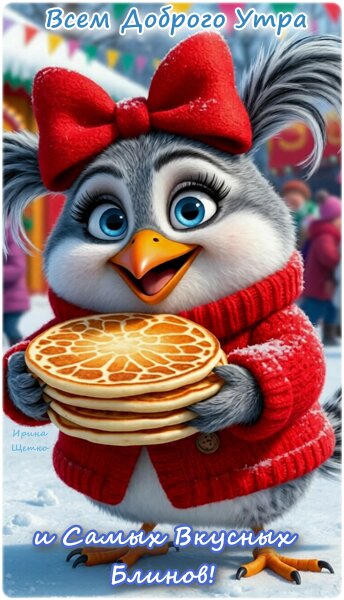 Открытка ДОБРОЕ УТРО!