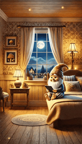 Анимированная открытка Хватит по интернету гулять, ножки помыли и спать. Доброй ночи! Сладких снов!