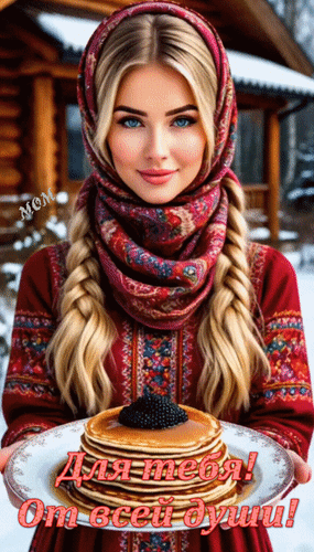 Анимированная открытка Для тебя! От всей души!