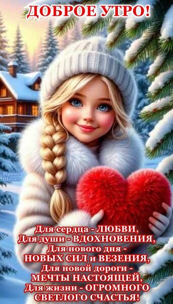 Открытка ДОБРОЕ УТРО!