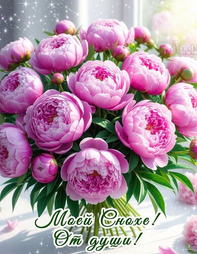 Открытка Снохе от души