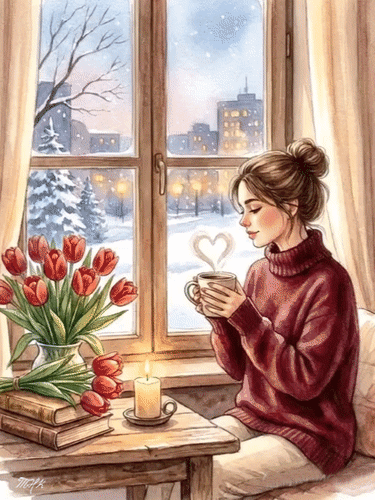 Анимированная открытка С добрым утром!