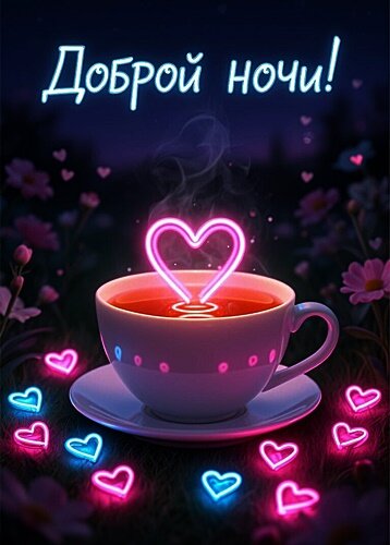 Открытка доброй ночи!
