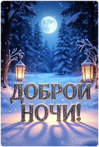 Открытка Доброй ночи!