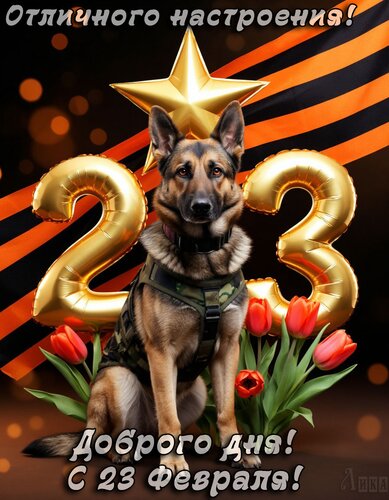 Открытка День защитника отечества