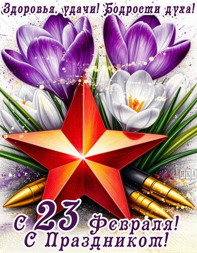 Открытка День защитника отечества