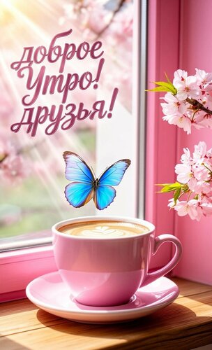 Открытка Доброе утро, друзья!