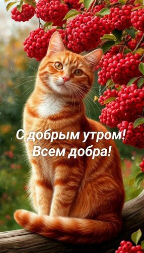 Открытка Доброе утро. Всем добра.