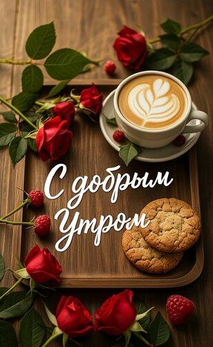 Открытка С добрым утром