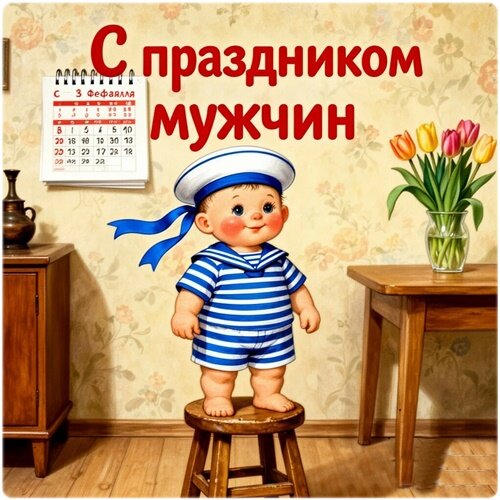 Открытка 23 ФЕВРАЛЯ