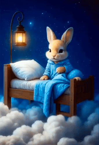 Анимированная открытка Good night!