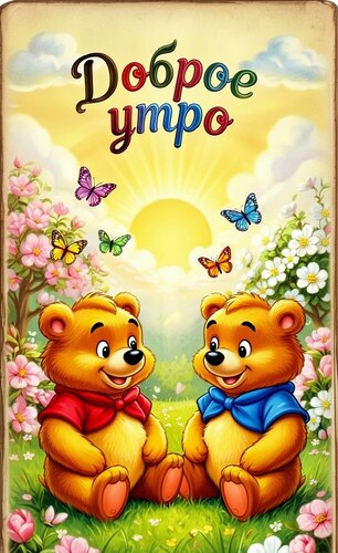 Открытка Доброе утро