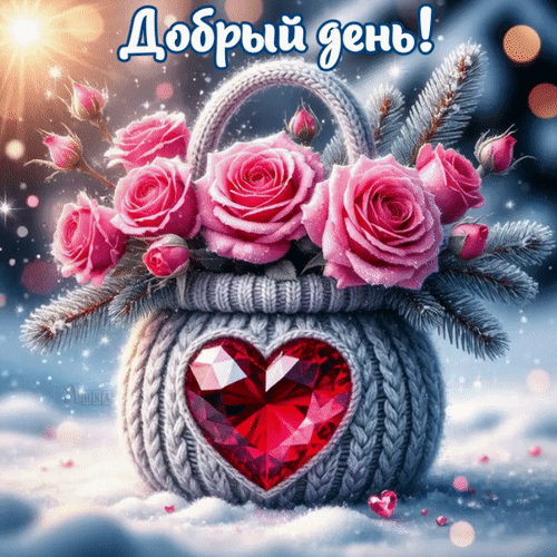 Анимированная открытка Добрый день!