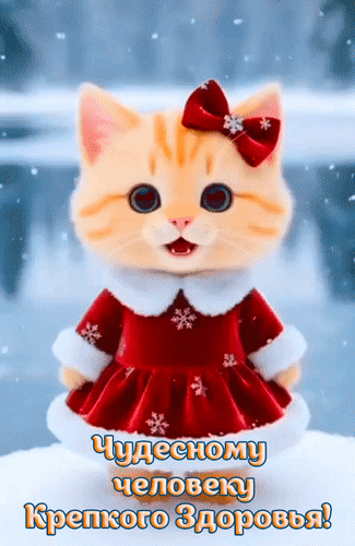 Анимированная открытка Чудесному человеку крепкого здоровья!