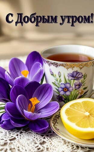 Открытка С добрым утром!