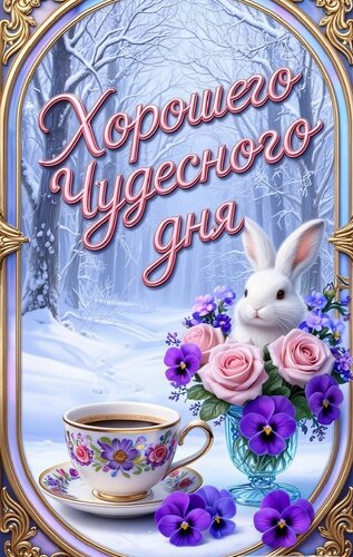 Открытка Хорошего, чудесного дня
