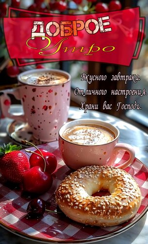 Открытка Доброе утро.