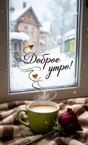 Открытка Доброе утро