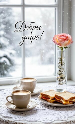 Открытка Доброе утро!