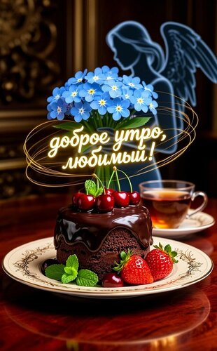 Открытка Доброе утро, любимый!