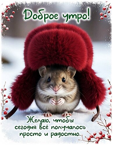 Открытка Доброе утро!