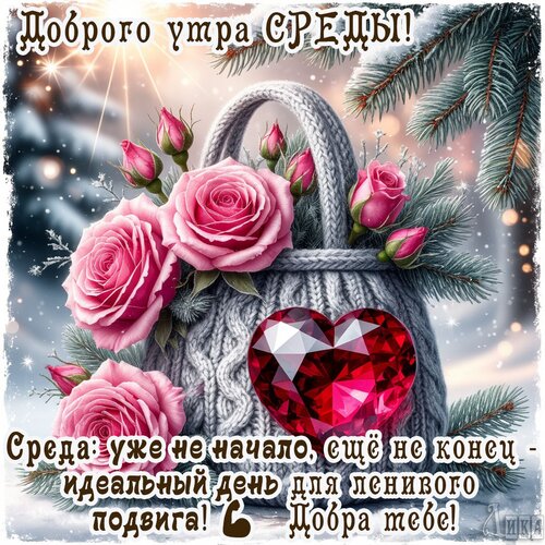 Открытка Среда