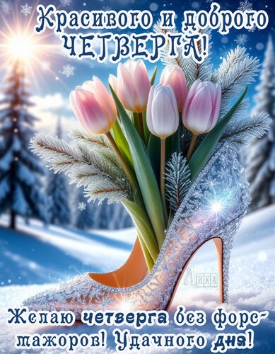 Открытка Четверг